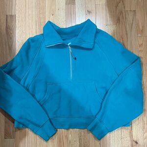 Lululemon quarter zip funnel neck scuba